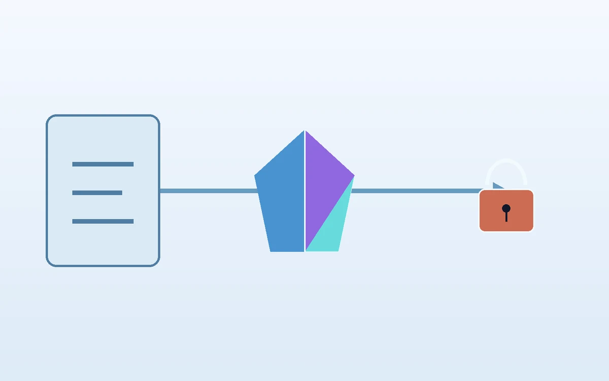 Editorial flow showing a quest clue leading to a prism item and a locked trade state